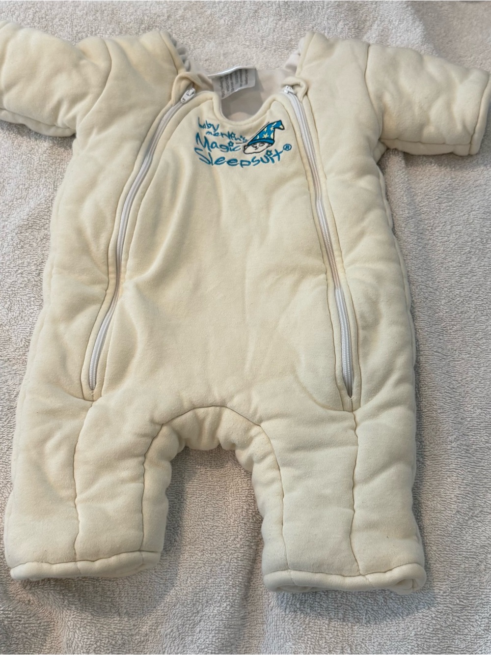 Baby Merlin’s Magic Sleepsuit Yellow Small 12-18 lb